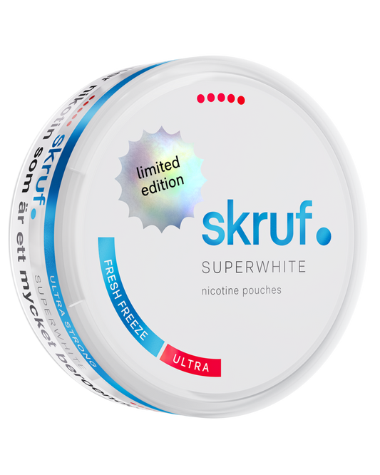 Skruf Superwhite Fresh Freeze Ultra Strong