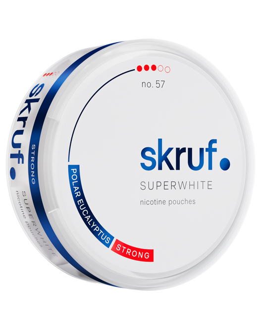 Skruf Superwhite no. 57 Polar Eucalyptus Strong