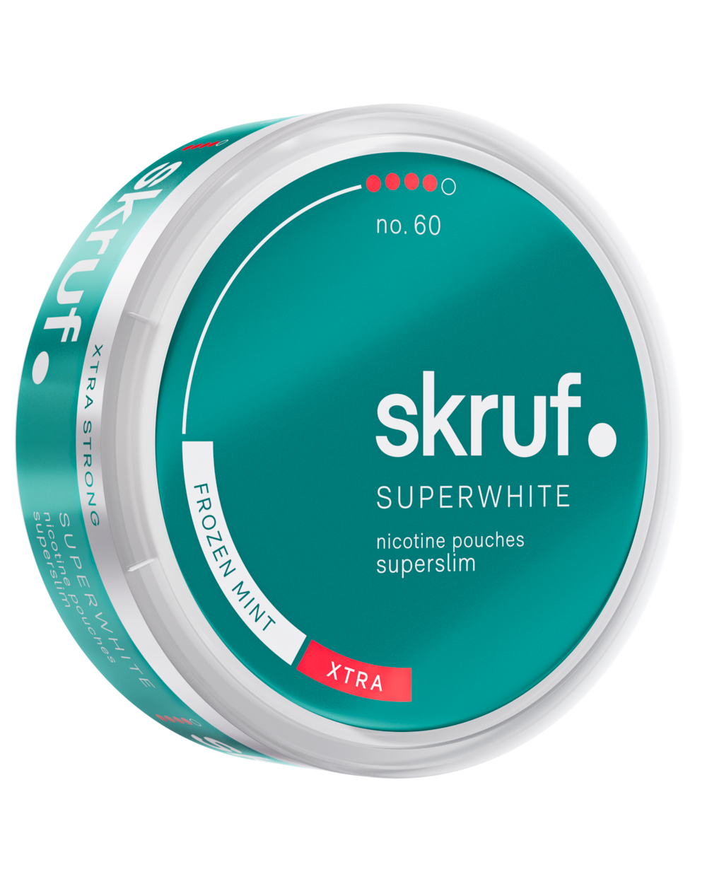 Skruf Superwhite no. 60 Frozen Mint Superslim Xtra Strong