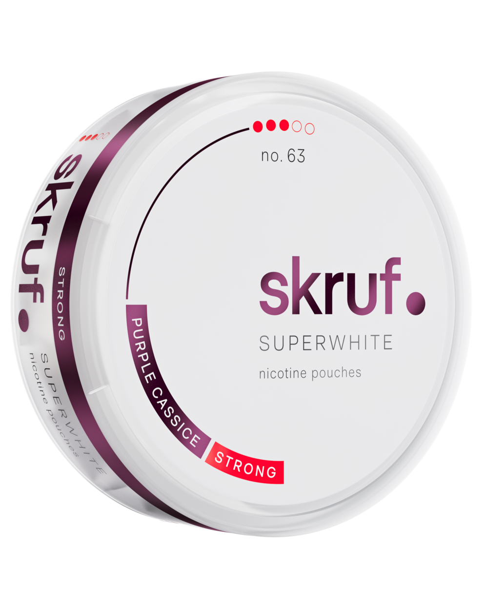 Skruf Superwhite no. 71 Purple Cassice Medium Strength